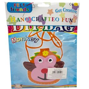 Детский набор для творчества "Сделай свою сумочку Animal" 10648(Monkey)