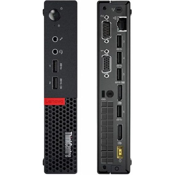 Неттоп Lenovo ThinkCentre M700q USFF / Intel Core i5-12500T (6 (12) ядер по 2.2 - 4.4 GHz) / 8 GB DDR4 / 256 GB SSD / Intel UHD Graphics 770 б/у | Зображення 4