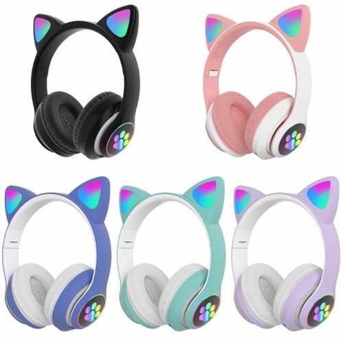 Bluetooth наушники с подсветкой и картой памяти B39M