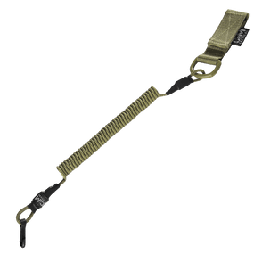 Страхувальний шнур Standard (карабін + D-кільце) Хакі (9081)