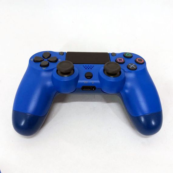 Джойстик DOUBLESHOCK для PS 4, бездротовий ігровий геймпад PS4/PC акумуляторний джойстик. Колір синій EQ-43 | Зображення 7
