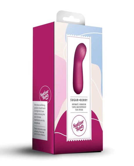 Мінівібратор SugarBoo Sugar Berry, підходить для клітора та точки G, робота від батарейок (у комплек Sex Aura | Зображення 3