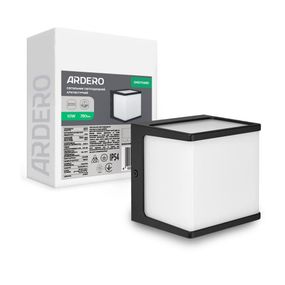 Архитектурный светодиодный накладной светильник Ardero DH0171ARD CUBE 10 Вт, 3000 К, черный