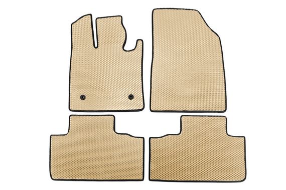 Килимки EVA (для BYD Song Plus EV, Бежевий) для BYD Song 2023- рр