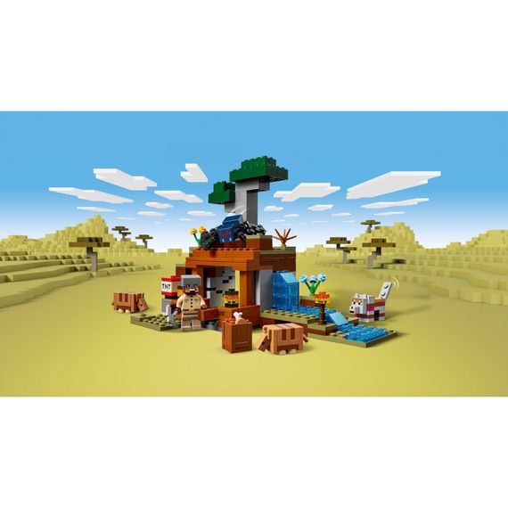 Конструктор LEGO Minecraft Шахтна експедиція Броненосець (21269) | Зображення 8