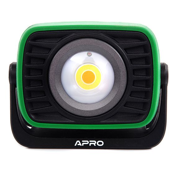 Прожектор светодиодный аккумуляторный 15Вт 1500Лм (2х21700 Li-ion 8000 мАч) APRO