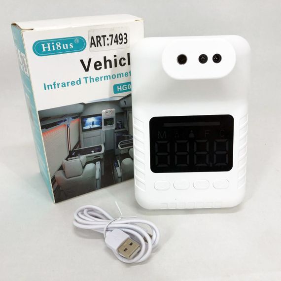 Стаціонарний безконтактний термометр Hi8us HG 02 з голосовими повідомленнями, Термометр електронний