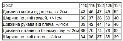 Піжама для дівчинки (тепла) Носи своє 110 Бузковий (p-15696-179704) | Зображення 3