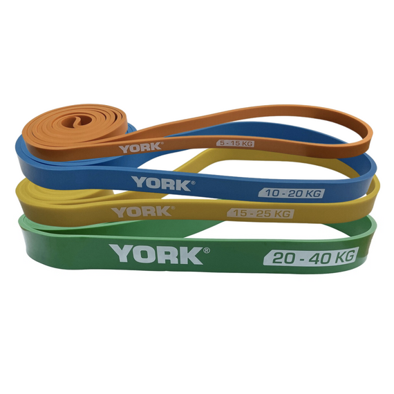 Набір резинок для фітнесу York Fitness 4 шт (5 - 40кг) | Зображення 5