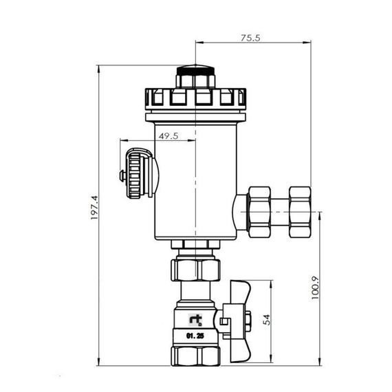 Фільтр із магнітом Thermo Alliance Standart 3/4" SF129W20 | Зображення 1