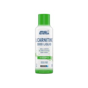 L-карнитин Applied Nutrition L Carnitine 3000 Liquid  (480ml - 32 Servings) (Sour Apple)