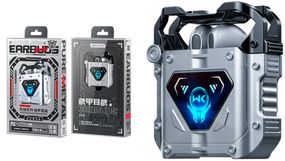 Bluetooth гарнітура сірий WK V50 (MAW-45411_1103)