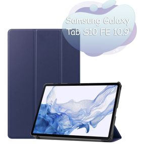 Чохол до планшета BeCover Smart Case Samsung Galaxy Tab S10 FE (SM-X520/SM-X526) 10.9" Deep Blue (713274)