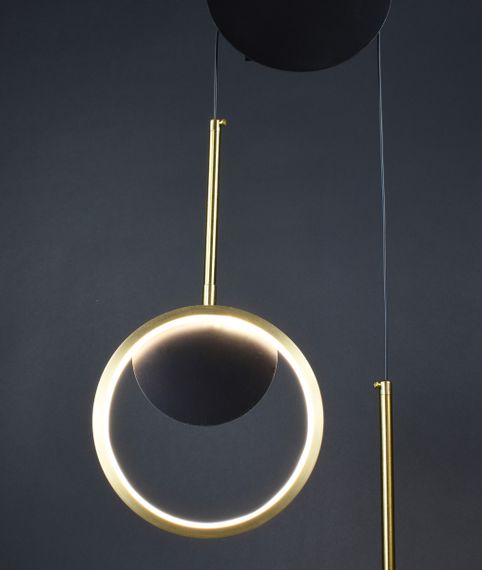 Бра LED 27185 Чорний 55-200х35х6 см. | Зображення 5