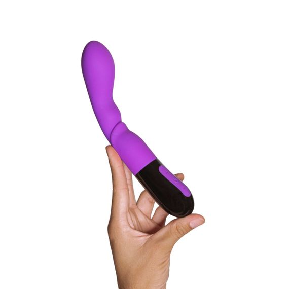 Вібратор Adrien Lastic Nyx 2.0 стимуляція точки G та входу у піхву, фіолетовий Sex Aura | Зображення 2