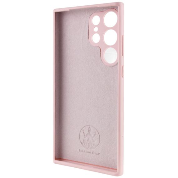 Чехол Silicone Cover Lakshmi Full Camera (AAA) для Samsung Galaxy S23 Ultra Розовый / Pink Sand | Зображення 3