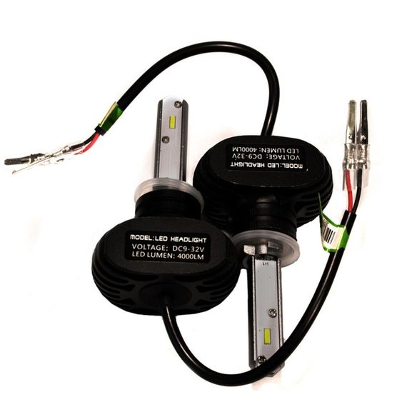 Автолампы XPRO HeadLight S1 H11 LED Headlight Car Lamp 8000lm 6500K 50W DC9-32V черный (MER-11004_248) | Зображення 3