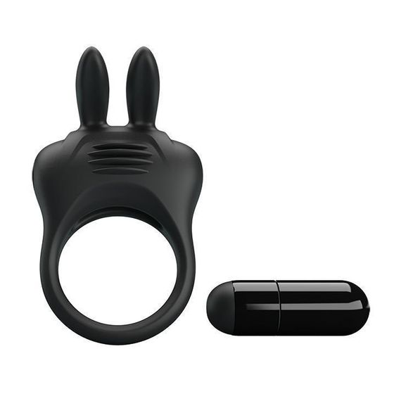 Ерекційне віброкільце PRETTY LOVE - DAVION, Silicone Vibration Sex Aura