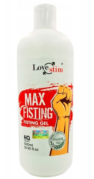 Гель лубрикант для фістингу на водній основі LoveStim – MAX Fisting, 500 ml sexstyle
