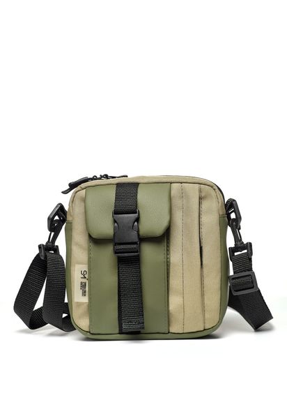 Чоловіча сумка Sambag TEL Хакі 17 х 17 х 6 см (70151019m)