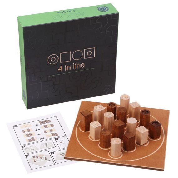 Настольная игра 4 In Line (Четыре на линии) | Зображення 1