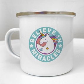 Кружка металлическая Camper Believe in miracles 250 мл (KRM_23S033)