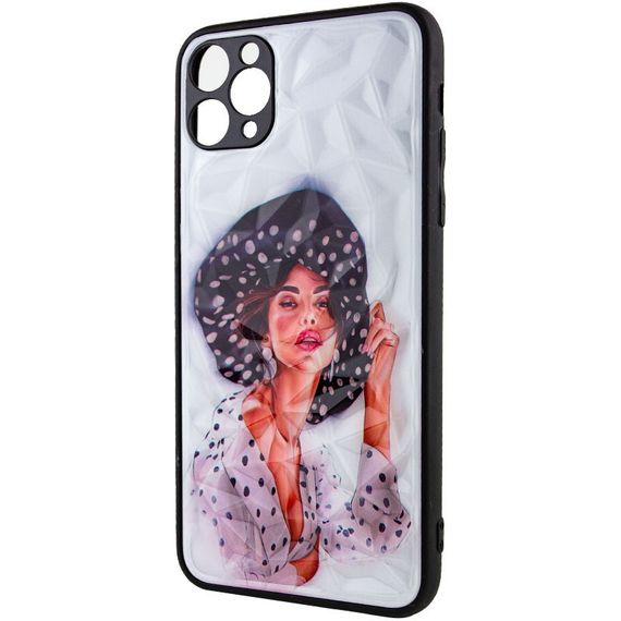 TPU+PC чохол Prisma Ladies для Apple iPhone 11 Pro Max (6.5") TPU+PC, Girl in a hat | Зображення 2