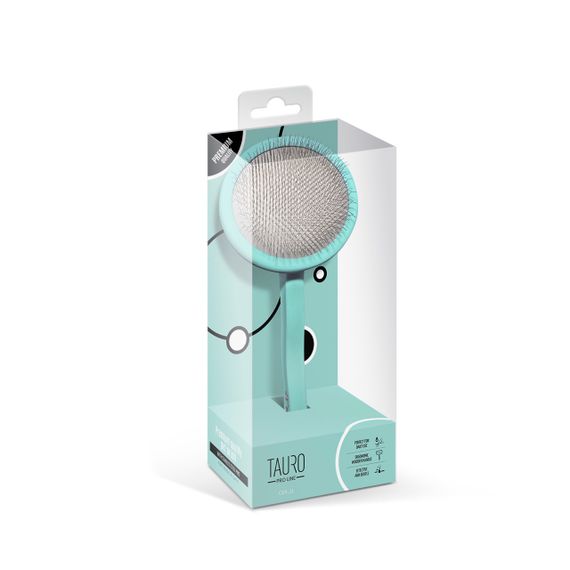 Пуходерка зелена Tauro Pro Line, 9 см | Зображення 4