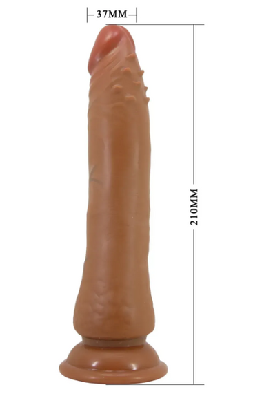 Фалоімітатор Baile - Barbara 8.3" Suction base Bendable, BW-007006GC-1 sexstyle | Зображення 9