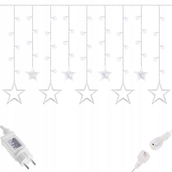 Гірлянда бахрома вулична (зовнішня) Springos 2 м 92 LED CL4009 Cold White | Зображення 8