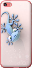 Чехол на iPhone 5c Геккончик "1094u-23-17620"