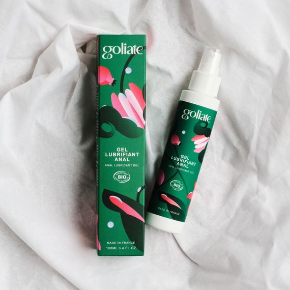 Анальний лубрикант Goliate Gel Lubrifiant Anal 100 мл, розслаблювальний, веган-френдлі sexstyle