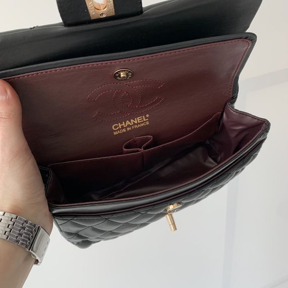 Жіноча сумка Chanel чорна 25*16*9 | Зображення 5