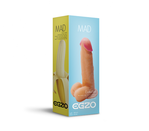 Фалоімітатор НА ПРИСКІ CIBERSCIN (TM EGZO) Sex Aura | Зображення 2