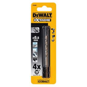Свердло по металу 5,5мм EXTREME Industrial Cobalt DeWALT DT4907