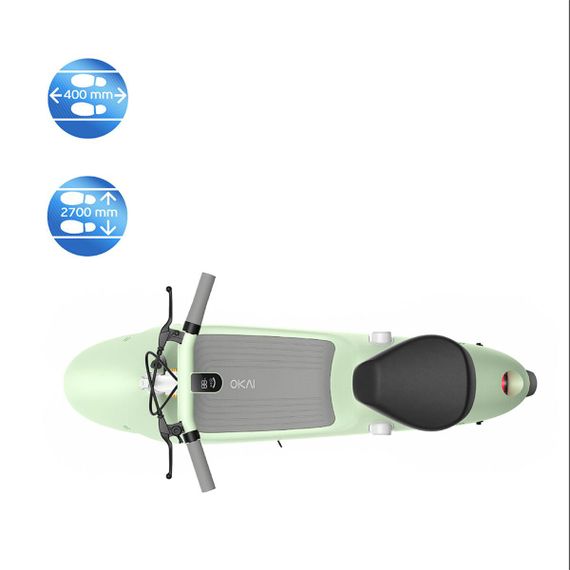 Електросамокат з сидінням OKAI Ceetle PRO EA10C Mint Green | Зображення 4