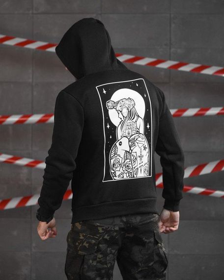 Худі на флісі Girl black ВТ4770