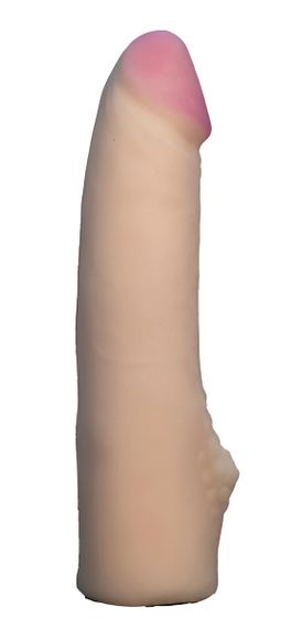 Насадка для страпона тілесна EGZO CIBERSKIN NSTR07 ( 18,5 см х 3,8 см ) Sex Aura | Зображення 2