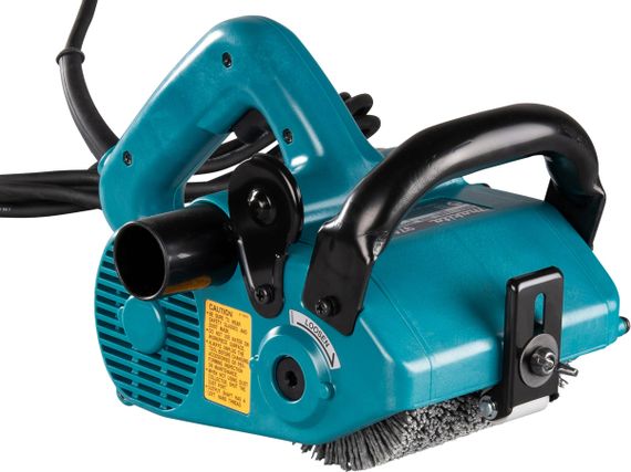 Щітка нейлонова для брашування 100х120 мм K80 для Makita 9741 (P-04438) | Зображення 5