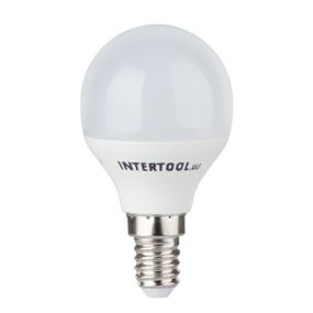 Світлодіодна лампа LED 5 Вт, E14, 220 В, INTERTOOL LL-01021