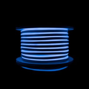 Світлодіодний неон PROLUM™ 8x16 IP68 220V Series "GL" Синій PRO
