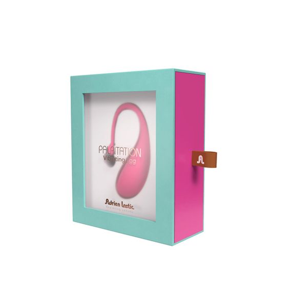 Смарт-віброяйце Adrien Lastic Palpitation Pink з глибокою вібрацією | Зображення 6