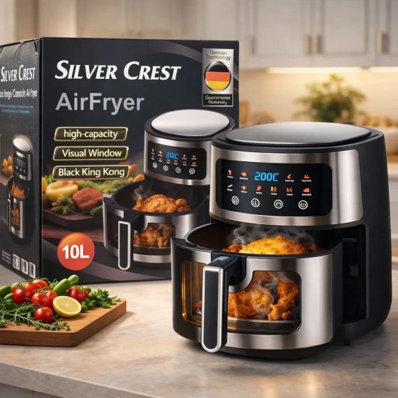 Аэрофритюрница Silver Crest AirFryer 10 л