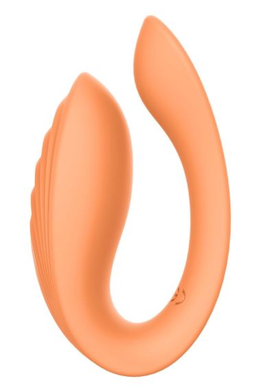 Вибратор для пар на пульте управления DreamToys Glam Couples, оранжевый Sex Aura | Зображення 1