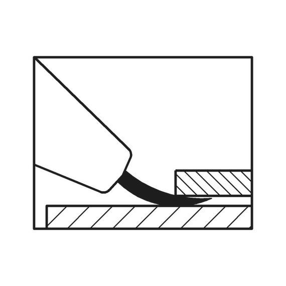 Лезо для ножа, трапеція, посилене Bi-metal | Зображення 2
