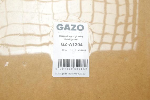 Прокладка ГБЦ BMW E39 E60 E61 E38 E65 2.5-3.0 M52 M54 0.70mm  GZ-A1204 | Зображення 1