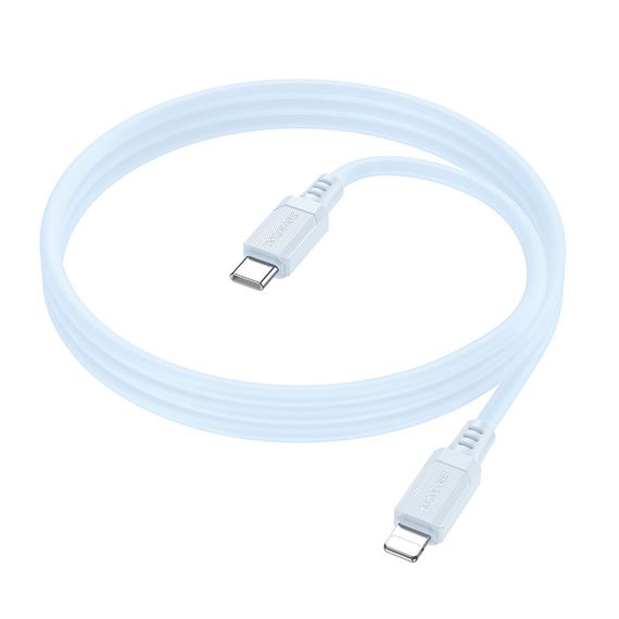 Дата кабель Borofone BX115 Lotto Type-C to Lightning 27W (1m) Blue | Зображення 2