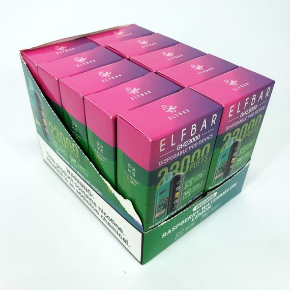 ELF BAR GH 23000 смак Малина Кавун Лимон (Raspberry Watermelon Lemon) | Зображення 2