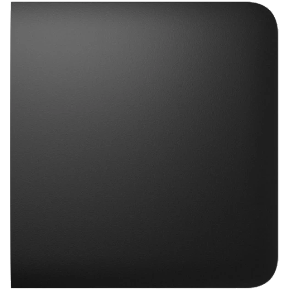 Ajax SideButton (1-gang/2-way) for LightSwitch black для одноклавішного або прохідного вимикача Бічна кнопка