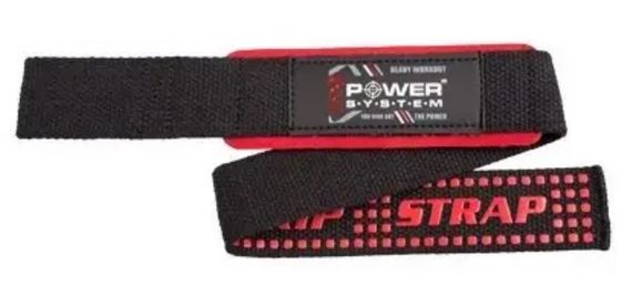 Лямки для тяги Power System PS-3430 XTR-Grip Straps Black/Red (PS-3430_Black-Red) | Зображення 1